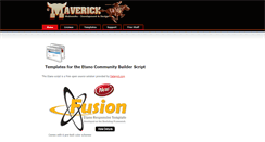 Desktop Screenshot of maverickwebworks.com
